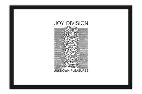Poster Joy Division - Unknown Pleasures - Bandas de Rock