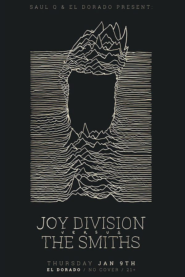 Poster Joy Division Versus The Smiths - Bandas de Rock
