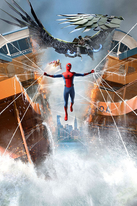 Poster Homem-Aranha: De Volta ao Lar - Spider-Man: Homecoming - Filmes
