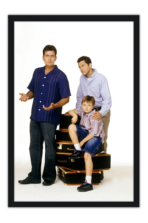Poster Two and a Half Men 1ª Temporada - Séries
