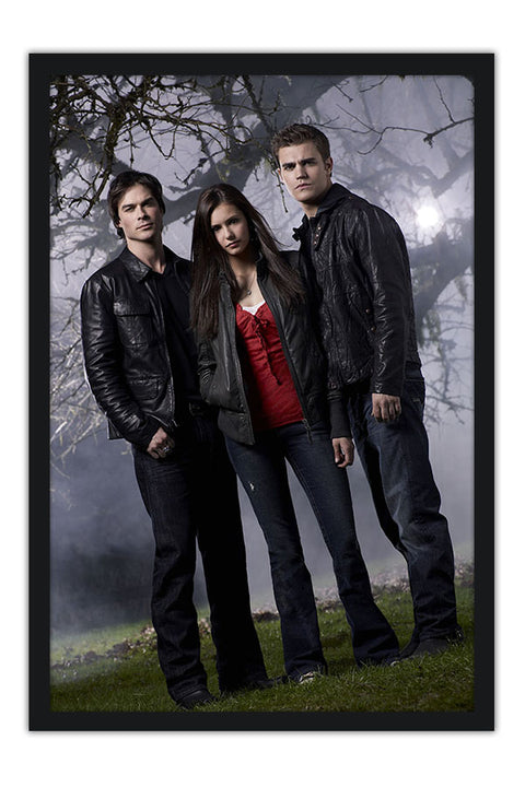 Poster Vampire Diaries 1ª Temporada - Séries