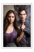 Poster Vampire Diaries 1ª Temporada - Séries