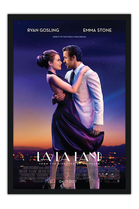Poster  La La Land Ryan Gosling Emma Stone - Filmes