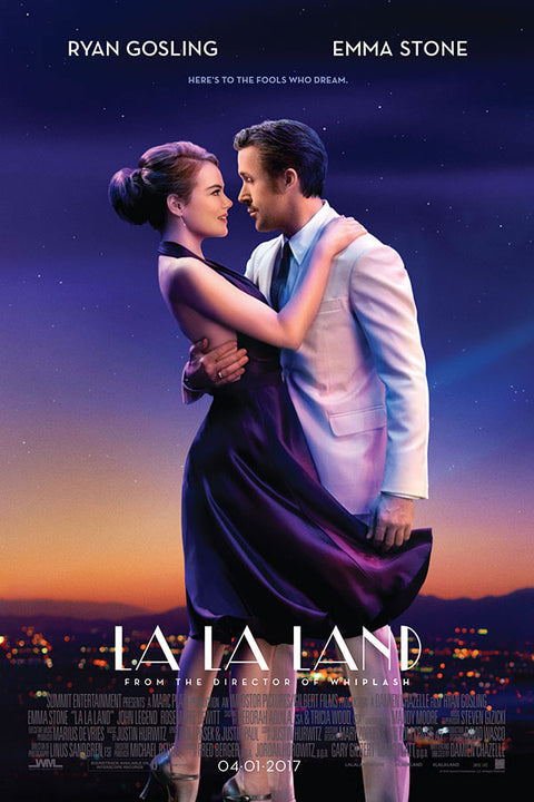 Poster  La La Land Ryan Gosling Emma Stone - Filmes