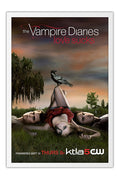 Poster Vampire Diaries 1ª Temporada - Séries