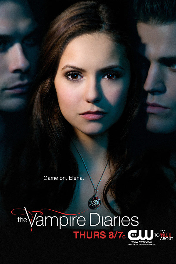 Poster Vampire Diaries 1ª Temporada - Séries