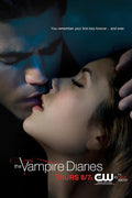 Poster Vampire Diaries 1ª Temporada - Séries