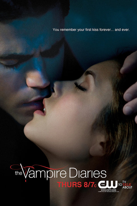 Poster Vampire Diaries 1ª Temporada - Séries