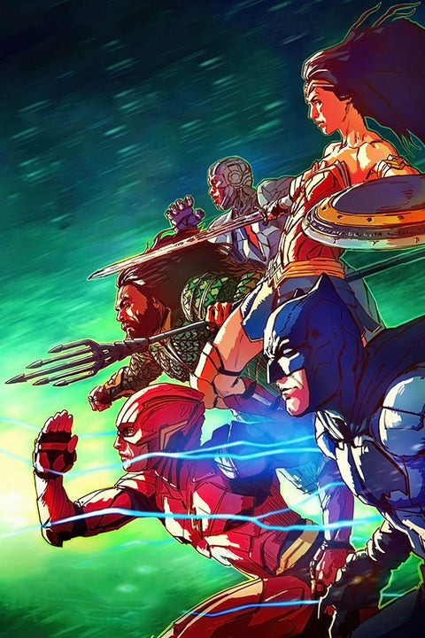 Poster Liga da Justiça - Justice League - Filmes