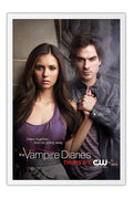 Poster Vampire Diaries 1ª Temporada - Séries