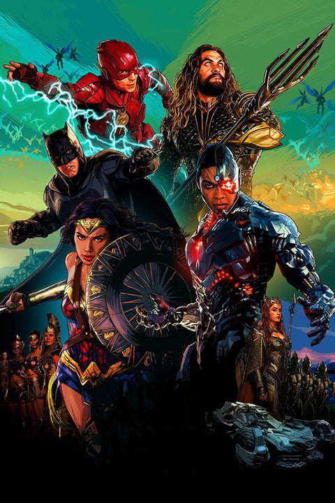 Poster Liga da Justiça - Justice League - Filmes