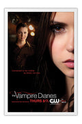 Poster Vampire Diaries 1ª Temporada - Séries