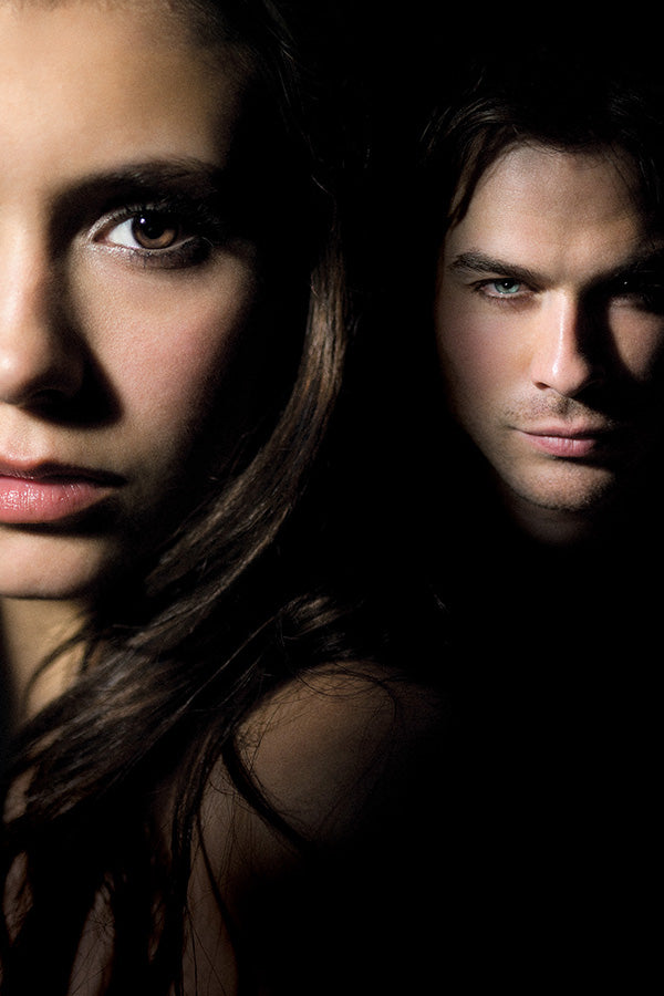 Poster Vampire Diaries 1ª Temporada - Séries