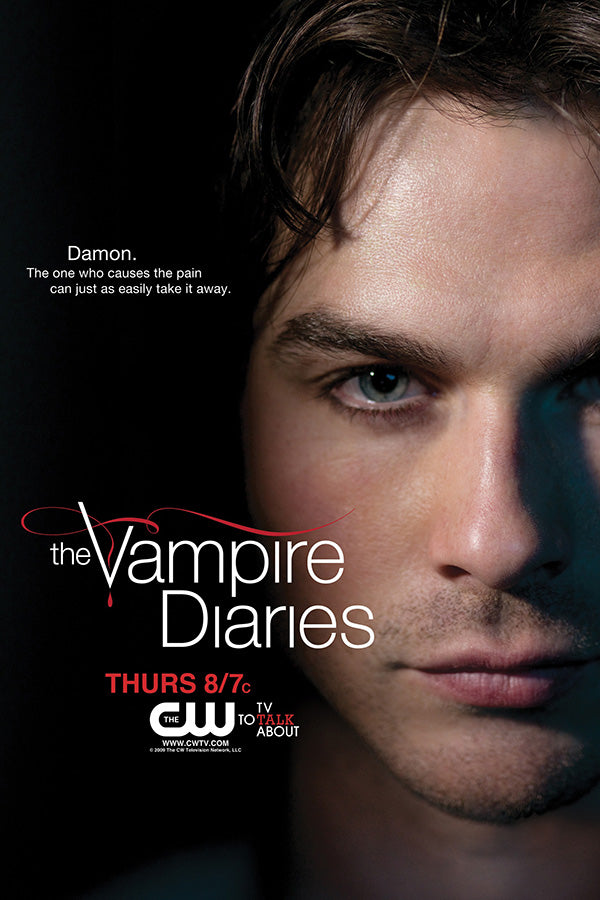Poster Vampire Diaries 1ª Temporada - Séries