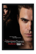 Poster Vampire Diaries 1ª Temporada - Séries