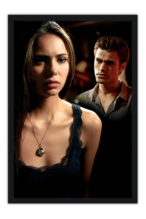 Poster Vampire Diaries 1ª Temporada - Séries