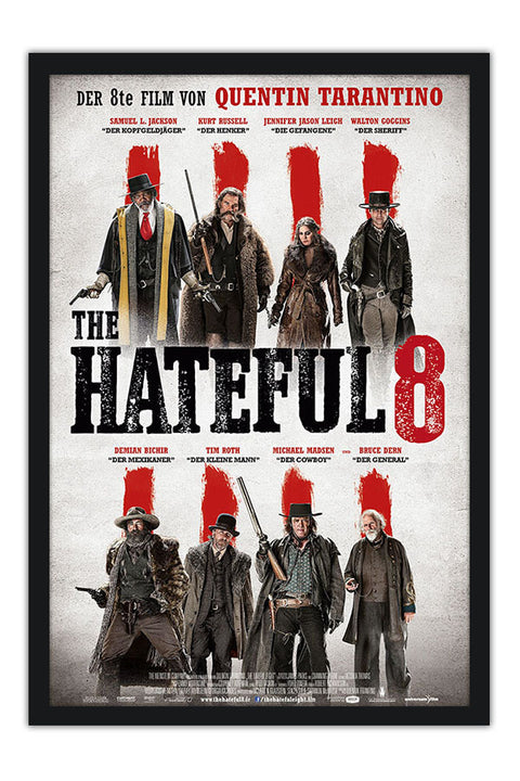 Poster Os Oito Odiados - Hateful Eight - Tarantino - Filmes
