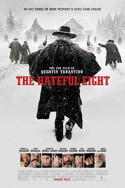 Poster The Hateful Eight - Os Oito Odiados - Filmes