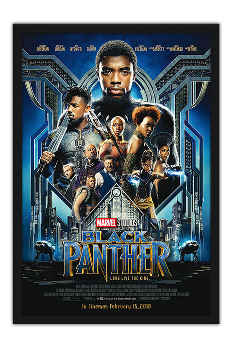 Poster  Black Panther Pantera Negra - Filmes