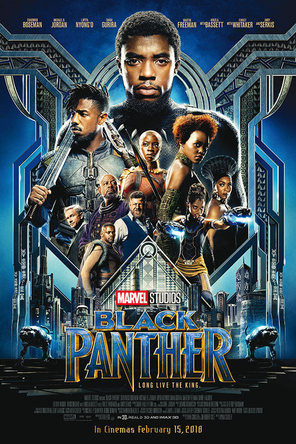 Poster  Black Panther Pantera Negra - Filmes