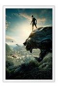 Poster Black Panther Pantera Negra - Filmes