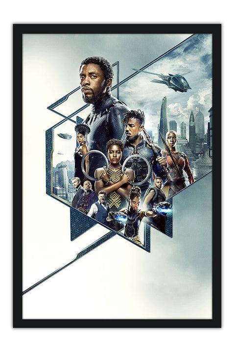 Poster Black Panther Pantera Negra - Filmes