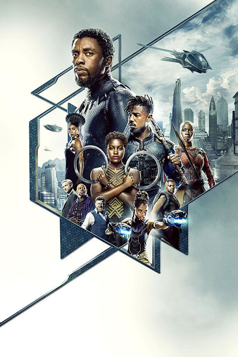 Poster Black Panther Pantera Negra - Filmes