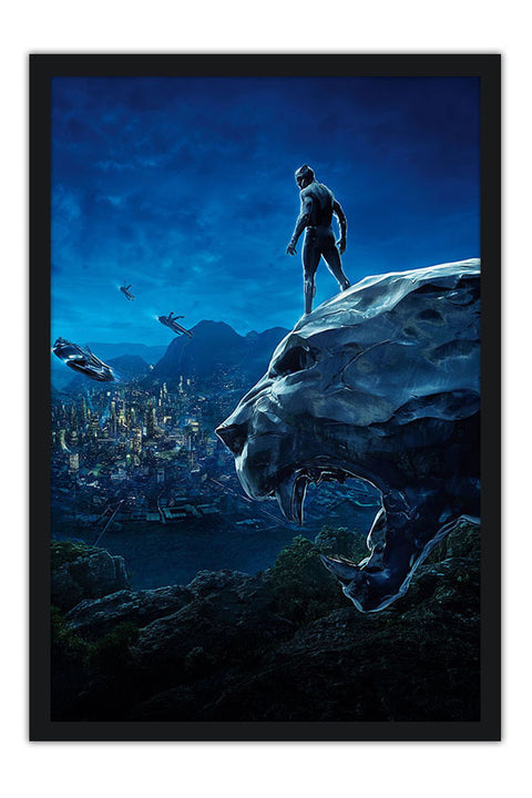 Poster Black Panther Pantera Negra - Filmes