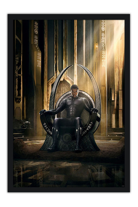 Poster Black Panther Pantera Negra - Filmes