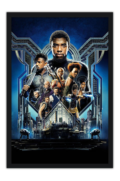 Poster Black Panther Pantera Negra - Filmes