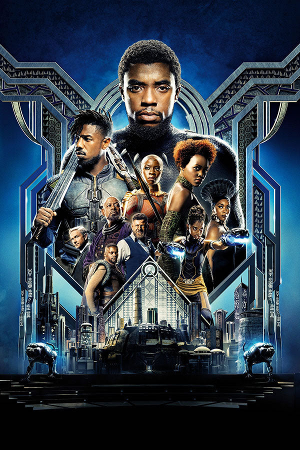 Poster Black Panther Pantera Negra - Filmes