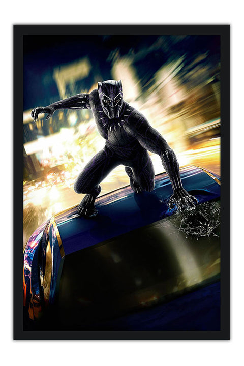 Poster Black Panther Pantera Negra - Filmes