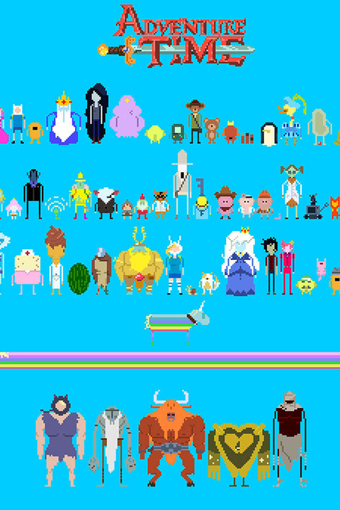 Poster Hora da Aventura - Adventure Time - Série - Desenho