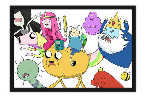 Poster Hora da Aventura - Adventure Time - Série - Desenho