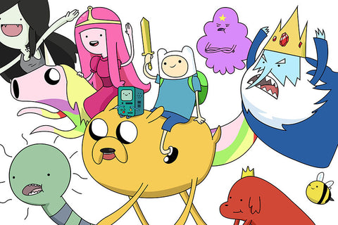 Poster Hora da Aventura - Adventure Time - Série - Desenho