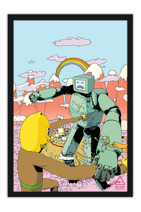 Poster Hora da Aventura - Adventure Time - Série - Desenho