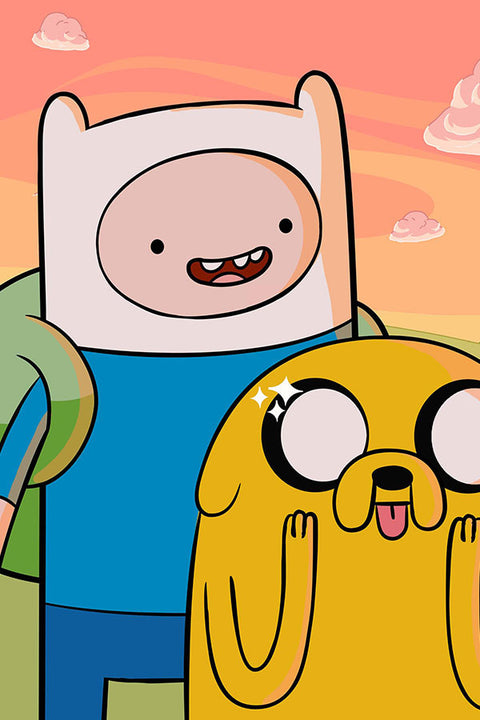Poster Hora da Aventura - Adventure Time - Série - Desenho