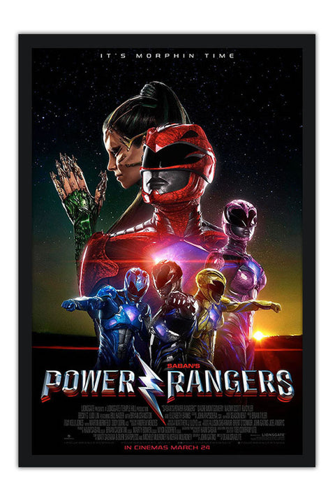 Poster Power Rangers - Filmes