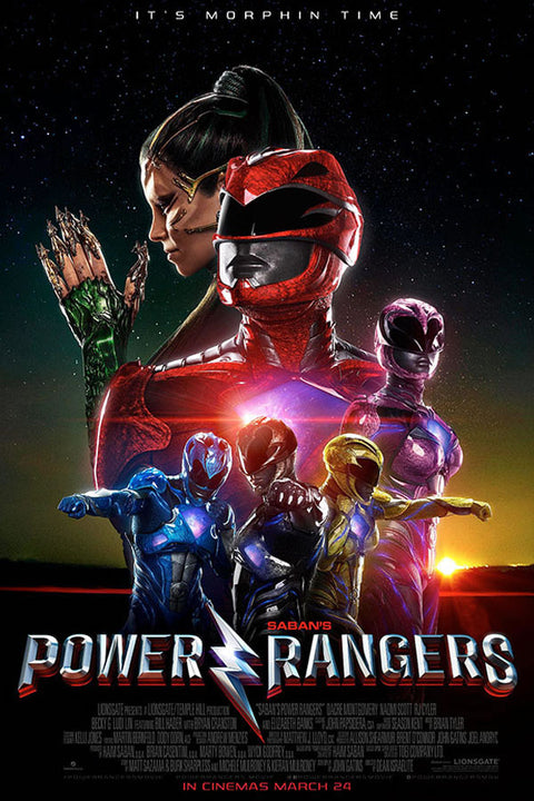 Poster Power Rangers - Filmes