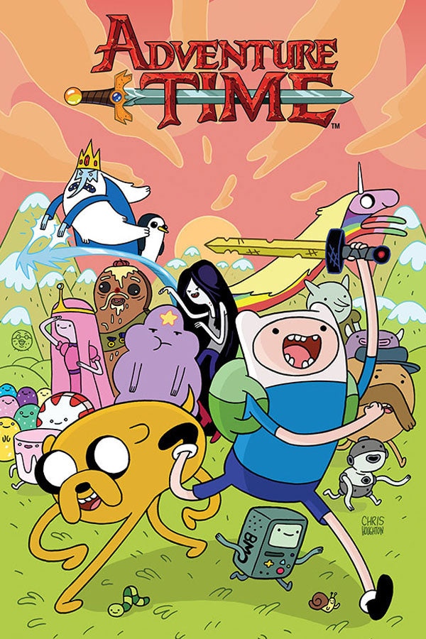 Poster Hora da Aventura - Adventure Time - Série - Desenho