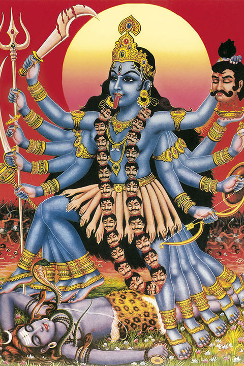 Poster Maha Kali - Hinduísmo - Religioso