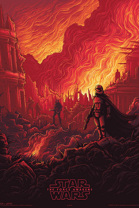 Poster Star Wars: O Despertar da Força Conjunto IMAX 3 de 4 - The Force Awakens - Filmes