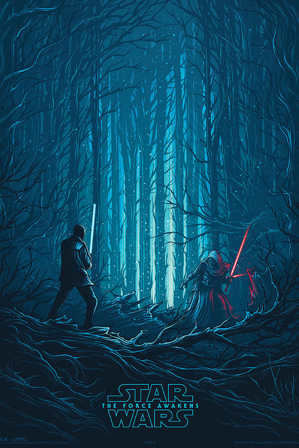 Poster Star Wars: O Despertar da Força  Conjunto IMAX 4 de 4 - The Force Awakens - Filmes