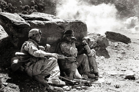 Poster Imagem Antiga de Guerra