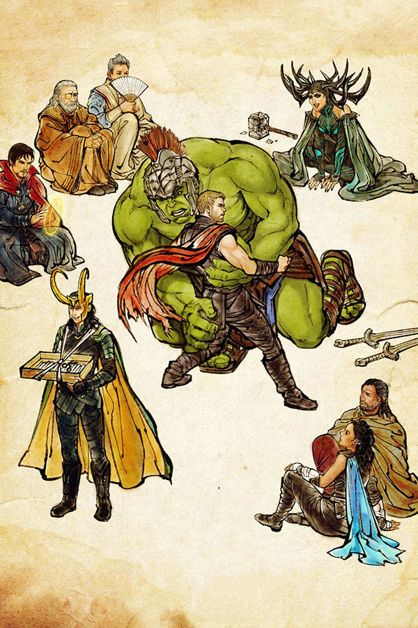 Poster Thor: Ragnarok - Filmes