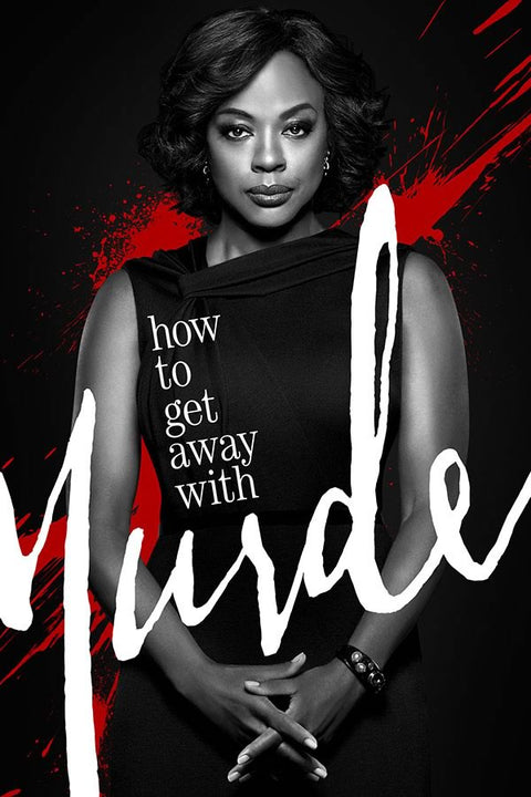 Poster How To Get Away With Murder - HTGAWM - Séries