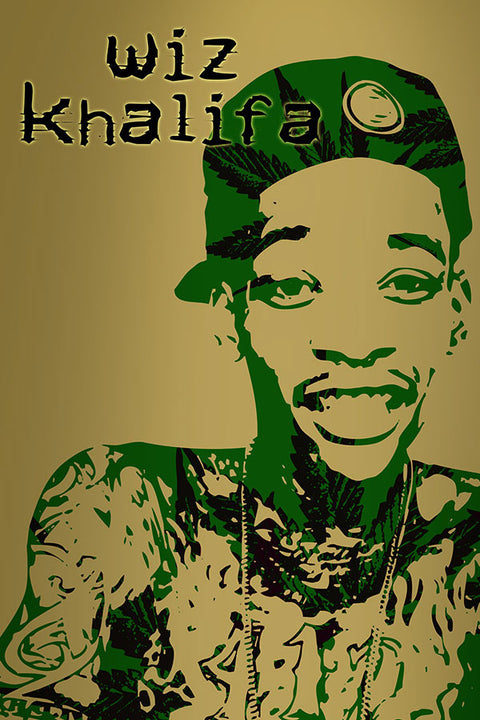 Poster Wiz Khalifa - Rap/ Hip - Hop