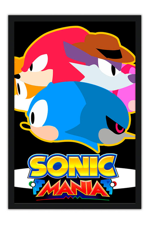 Poster Sonic Mania - Games