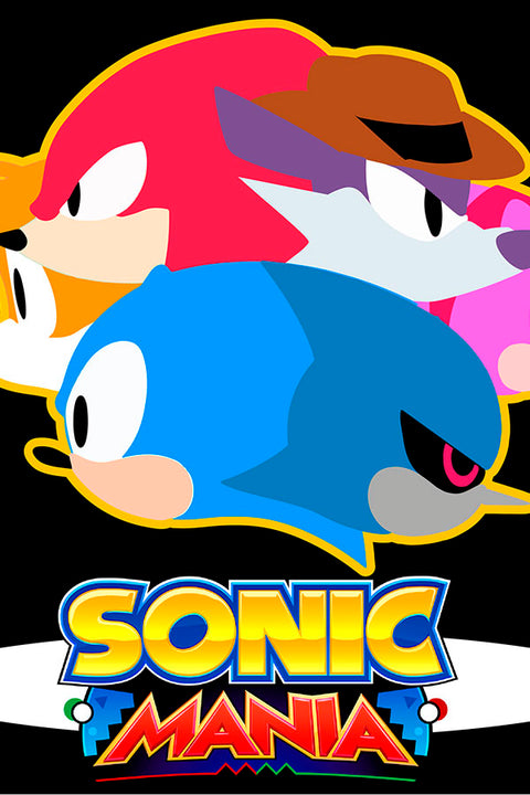 Poster Sonic Mania - Games