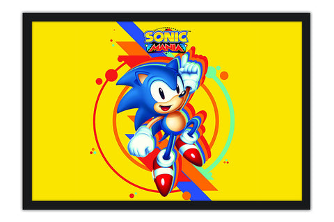 Poster Sonic Mania - Games